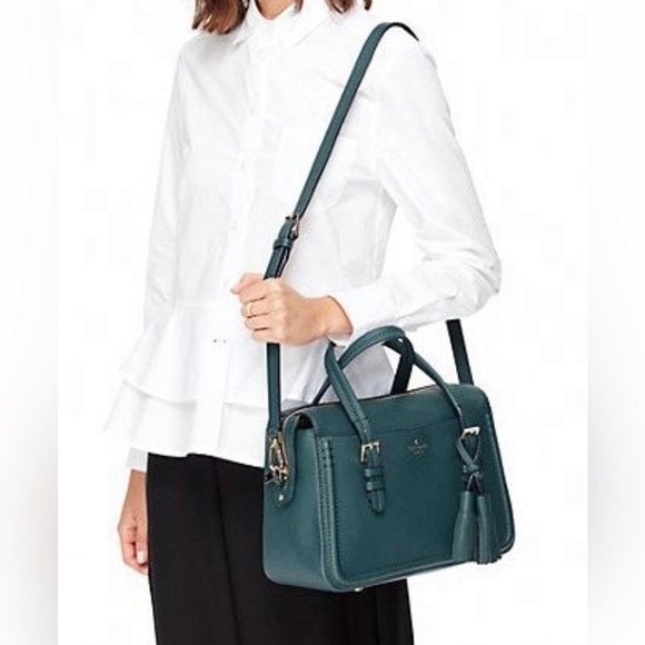 NWT Kate Spade Orchard Street Elowen in Emerald Forest color PXRU7440 - Picture 3 of 7